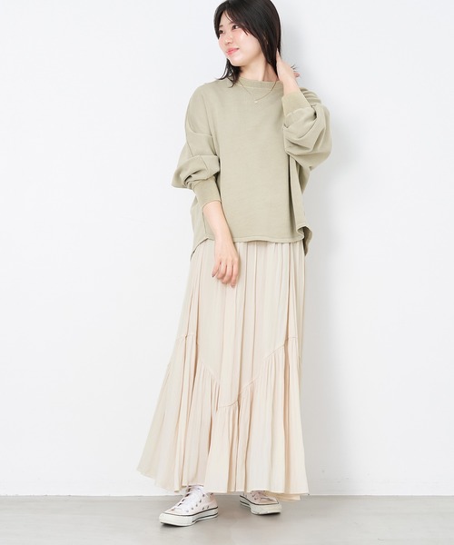 MICA&DEAL トレーナー スウェット ピグメントバイオプルオーバー