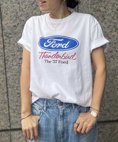 tシャツ 「GOOD ROCK SPEED/グッドロックスピード」Ford 半袖Tシャツ レディース 91373369b_1_d_500.jpg