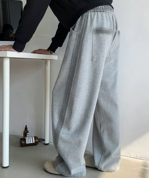 DEVICE（デバイス） スウェットパンツ ジャージ スプレー グラデ