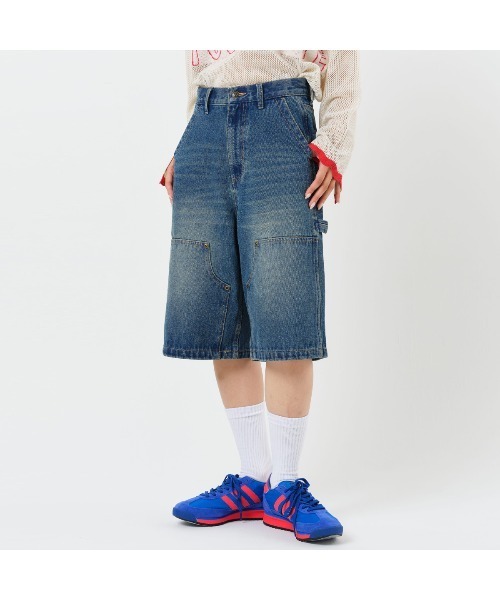 atmos girls パンツ pink Painter Half Pants / アトモス ピンク