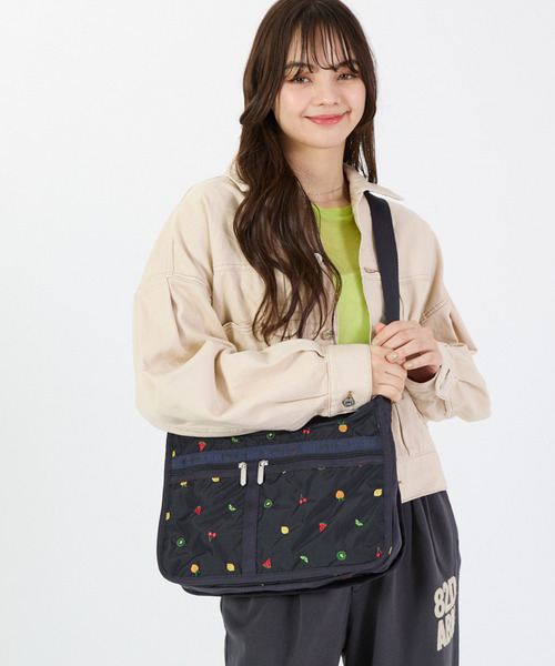 レスポートサック　ミックスト゚フルーツエンブロイダリー MINI N/S TOTE/ミックスドフルーツエンブロイダリー