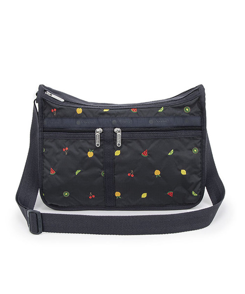 レスポートサック　ミックスト゚フルーツエンブロイダリー LeSportsac ショルダーバッグ バッグ DELUXE EVERYDAY BAG