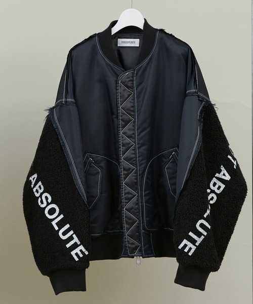 進*ー様 Discovered MA-1 DISCOVERED（ディスカバード） ma1 ma-1 DISCOVERED CROCHET SLEEVE MA