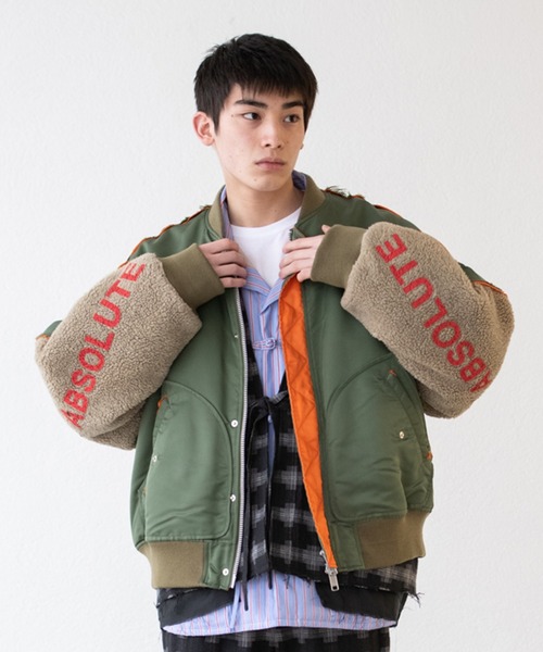 DISCOVERED（ディスカバード） ma1 ma-1 DISCOVERED BOA SLEEVE MA-1