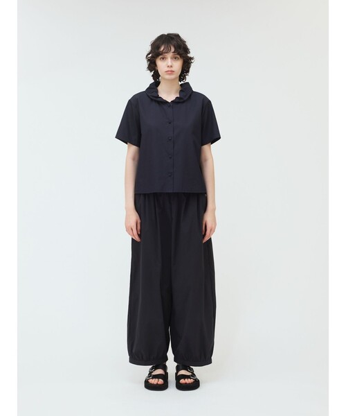 mizuiroind パンツ mizuiro ind コクーンギャザーパンツ