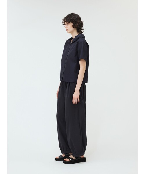 mizuiroind パンツ mizuiro ind コクーンギャザーパンツ