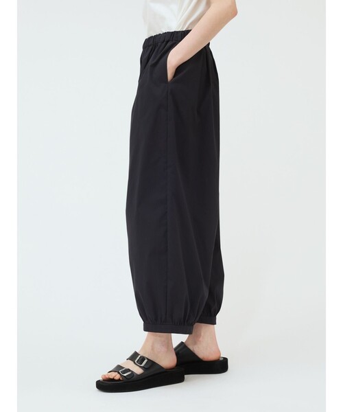 ミズイロインド（ mizuiroind ）コクーンパンツ　黒　ブラック　コクーン mizuiro ind コクーンギャザーパンツ｜ MARcourt ONLINE STORE