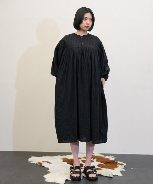 極美✨Harvestyハーベスティストライプワンピース　アトリエローブ ゆったり 極美✨Harvestyハーベスティストライプワンピース アトリエ