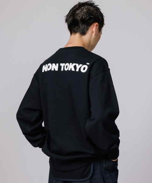 NON TOKYO 「NON TOKYO」 スウェットカットソー FREE ブラック