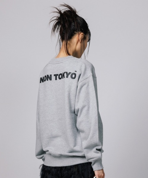 NON TOKYO 「NON TOKYO」 スウェットカットソー FREE ブラック