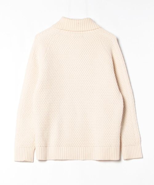 「B:MING by BEAMS」 タートルネックニット L ベージュ メンズ_画像2