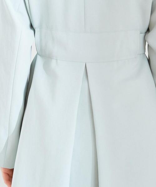 「TIARA」 ステンカラーコート S ミント レディース_画像9