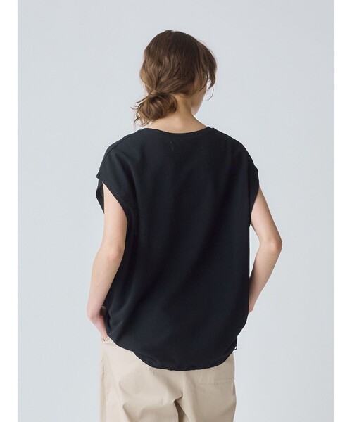 tシャツ 切替ドローストリングプルオーバー レディース MidiUmi tシャツ ドローストリングプルオーバー レディース