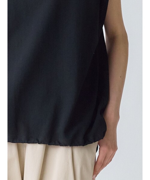 tシャツ 切替ドローストリングプルオーバー レディース MidiUmi tシャツ ドローストリングプルオーバー レディース