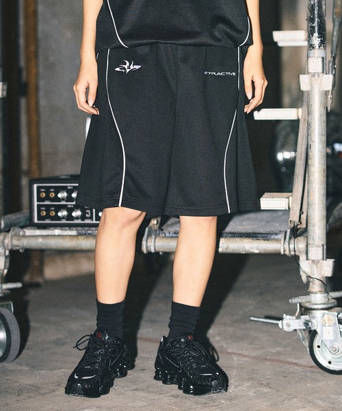 スウェットパンツ ジャージ パイピングオーバーサイズスウェット