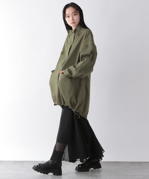 再入荷アイテム 「JEANASIS」 JEANASIS コート レディース ブラック FREE ジャケット・アウター