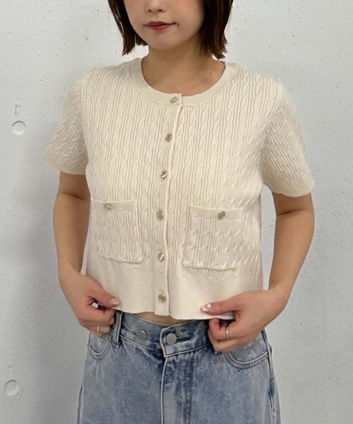 osharewalker ニット ジレ レディース トップス サマーニット