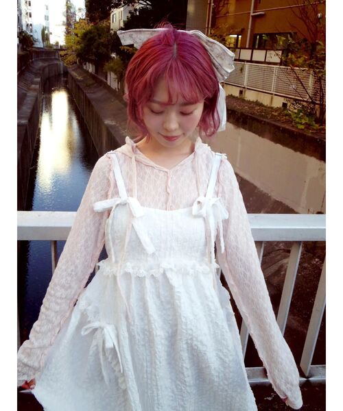 merry jenny ribbonレースワンピ merry jenny ribbonレースワンピース - メルカリ