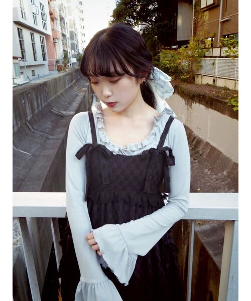 merry jenny（メリージェニー） ワンピース pokopoko ribbon race