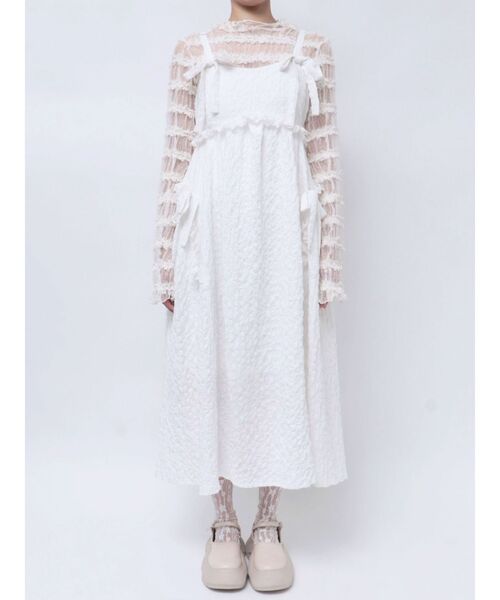 merry jenny（メリージェニー） ワンピース pokopoko ribbon race