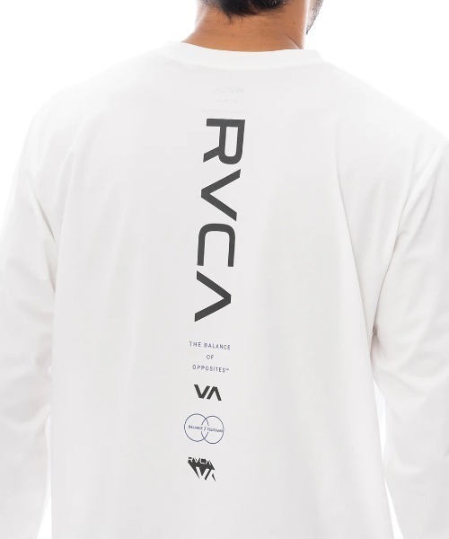 RVCA ルーカ バンダナ ラッシュガード XLサイズ 白 ホワイト 水着 長袖 サーフィン Bibian 比比昂 - RVCA ルーカ バンダナ ラッシュガード XLサイズ