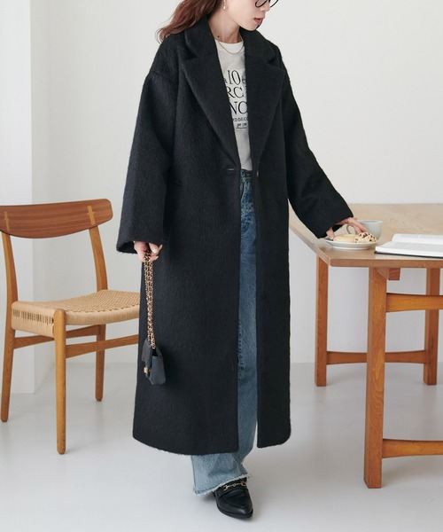 Discoat（ディスコート） チェスターコート FREE ブラック レディース