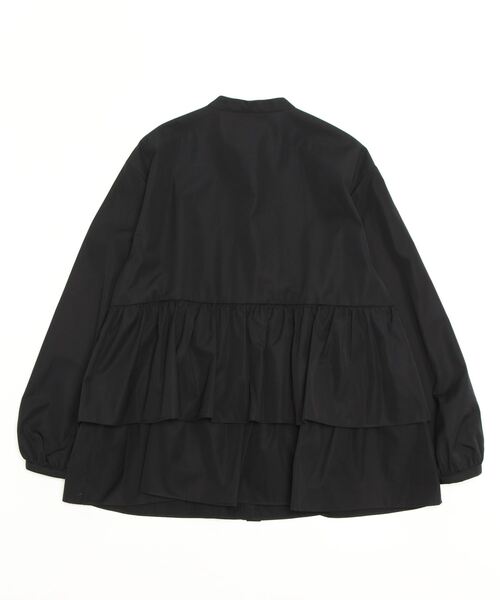 [UNITED ARROWS] длинный рукав блуза 36 черный женский 