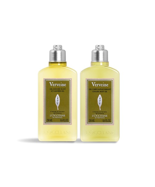 ロクシタン ヴァーベナ シャワージェル レフィル 500ml 2個セット ポーチ ロクシタン ヴァーベナ シャワージェル レフィル 500ml 2個