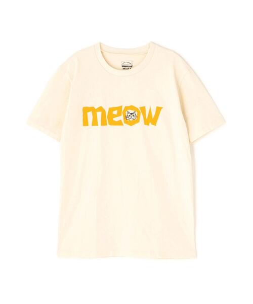 tシャツ MIXTA/ミクスタ　CREW NECK MEOW　Tシャツ レディース
