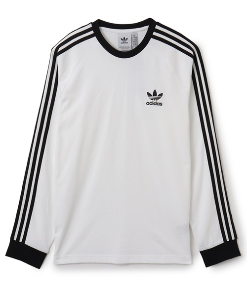 【ADIDAS】3-STRIPES LS T ロングスリーブTシャツ adidas tシャツ 3-STRIPES LS T / アディダス 3 ストライプ