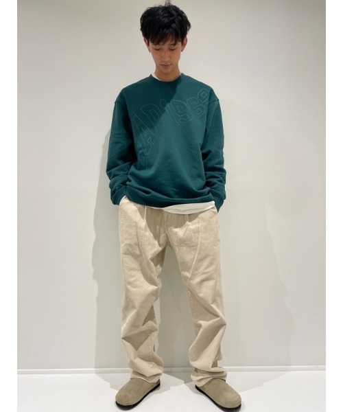 「GAP」 スウェットカットソー X-SMALL ベージュ メンズ
