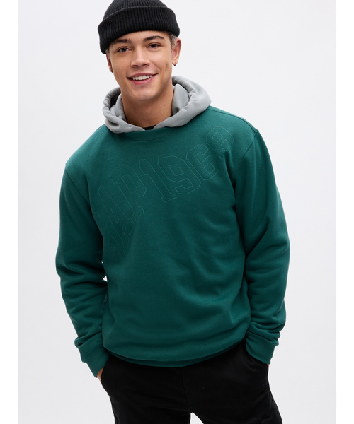 「GAP」 スウェットカットソー X-SMALL ベージュ メンズ