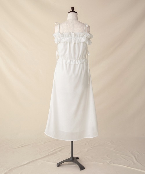 PriCHOU ワンピース Off-Shoulder Long One Piece/オフショルロング