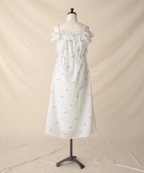 PriCHOU ワンピース Off-Shoulder Long One Piece/オフショルロング