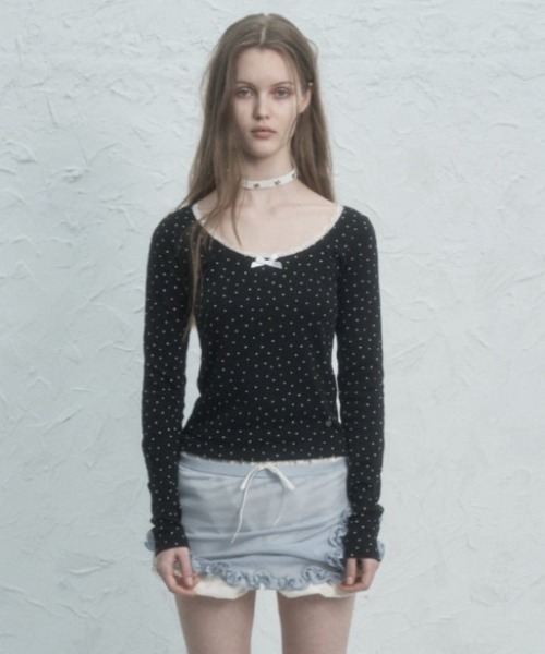 tシャツ TINY STAR LACE TOP レディース メンズ