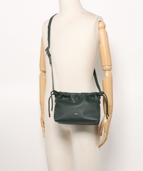 A.P.C. レディース ショルダーバッグ NINON MINI BAG A.P.C. (アーペーセー) SAC NINON MINI / ショルダーバッグ