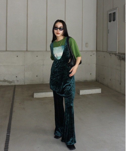 Ameri（アメリ） tシャツ Silvia Conde Olivan×Ameri OVERSIZE TEE