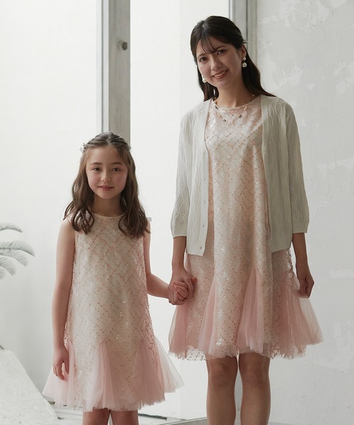 DRESCCO（ドレスコ） ワンピース フロストローズチュールワンピース