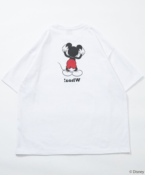 「FREAK'S STORE」 半袖Tシャツ「Disneyコラボ」 SMALL ネイビー メンズ