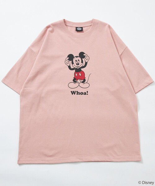「FREAK'S STORE」 半袖Tシャツ「Disneyコラボ」 SMALL ネイビー メンズ