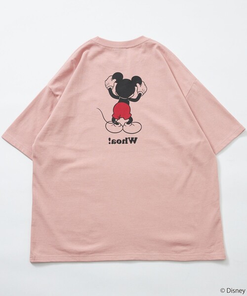 「FREAK'S STORE」 半袖Tシャツ「Disneyコラボ」 SMALL ネイビー メンズ
