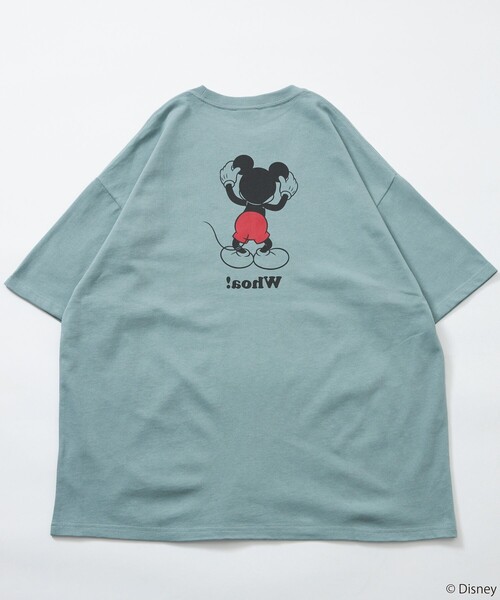 「FREAK'S STORE」 半袖Tシャツ「Disneyコラボ」 SMALL ネイビー メンズ