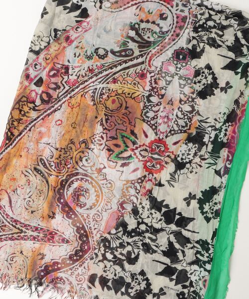 ETRO 「ETRO」 ストール - ベージュ レディース : ZOZOTOWN
