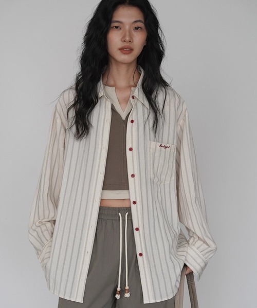 ストライプオーバーシャツ URBAN RESEARCH DOORS｜ストライプオーバーシャツ | Rakuten Fashion