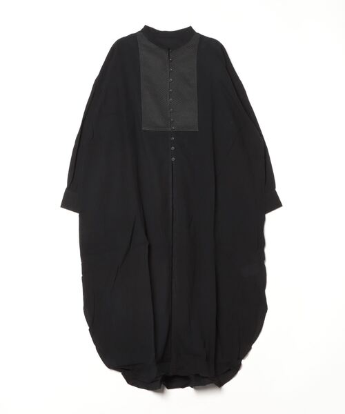「terrace」 長袖ワンピース MEDIUM ブラック レディース_画像4