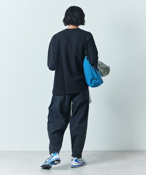 「FREAK'S STORE」 加工デニムパンツ LARGE ブラウン メンズ