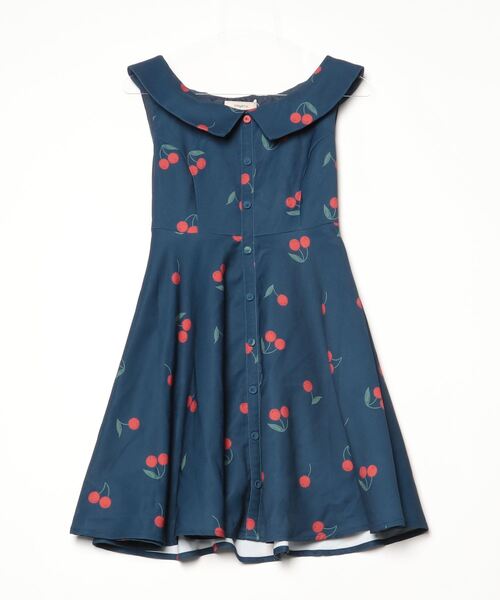 titty&Co. ネイビー ノースリーブワンピース TITTY＆CO. 「TITTY&CO.」 ノースリーブワンピース SMALL
