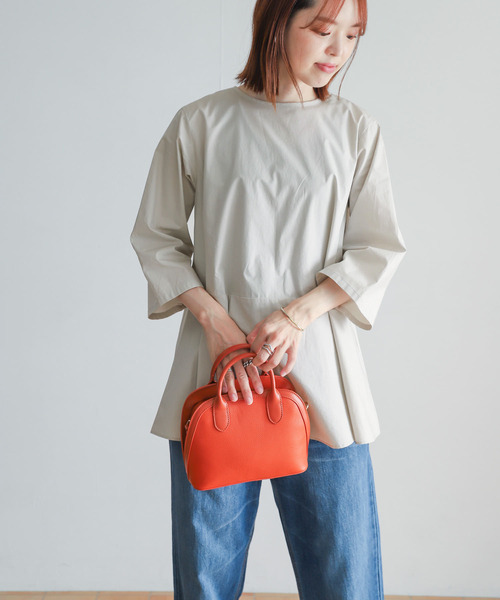 「URBAN RESEARCH DOORS」 7分袖チュニック MEDIUM グリーン レディース_画像6