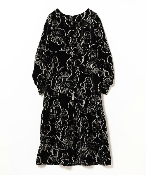 Ray BEAMS（レイ ビームス） ワンピース RBS / ジャカード ベルベット