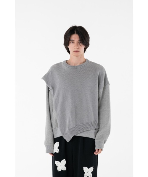 DISCOVERED（ディスカバード） セーター ニット MIX KNIT CUTSEWN